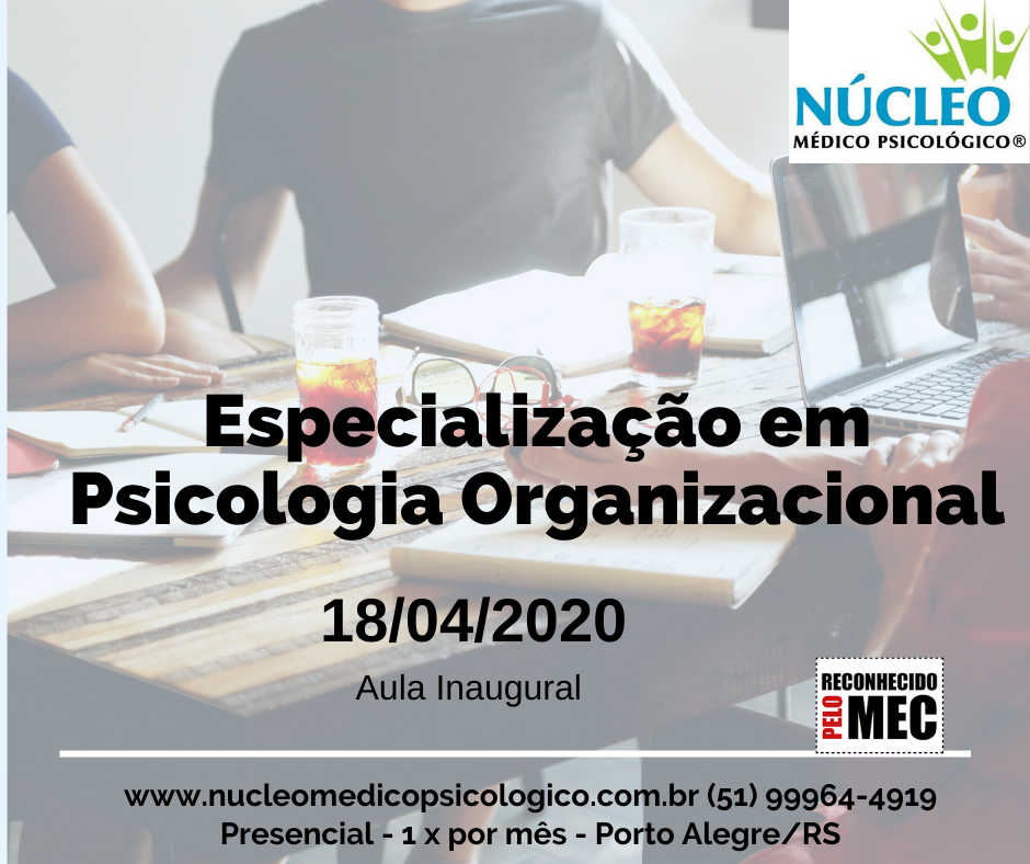 Especialização em Psicologia Organizacional