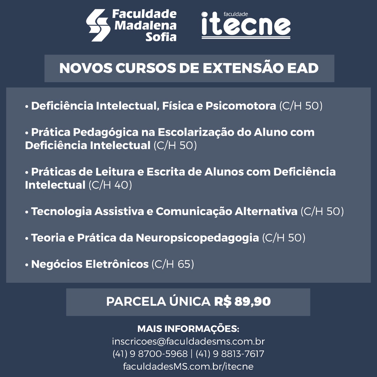 Extensão 100%   EaD