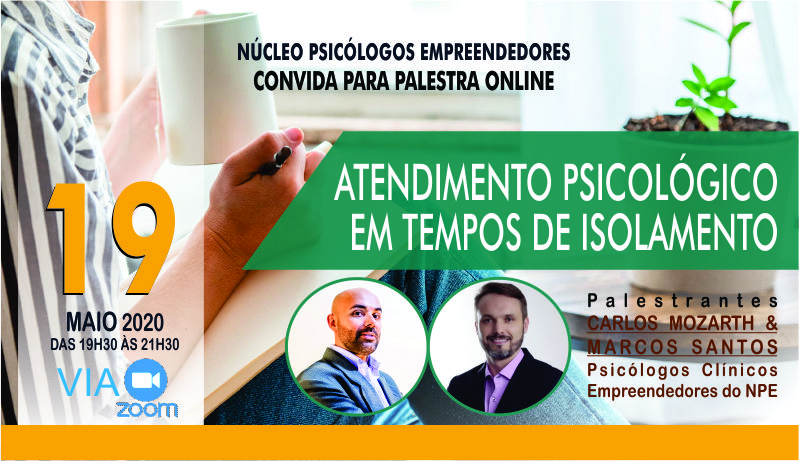 Palestra: Atendimento psicológico em tempos de pandemia