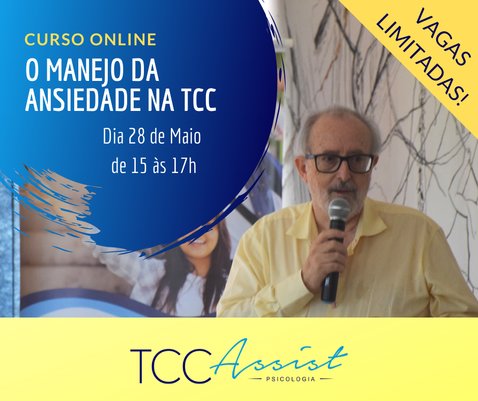 CURSO ONLINE: O Manejo da Ansiedade na TCC