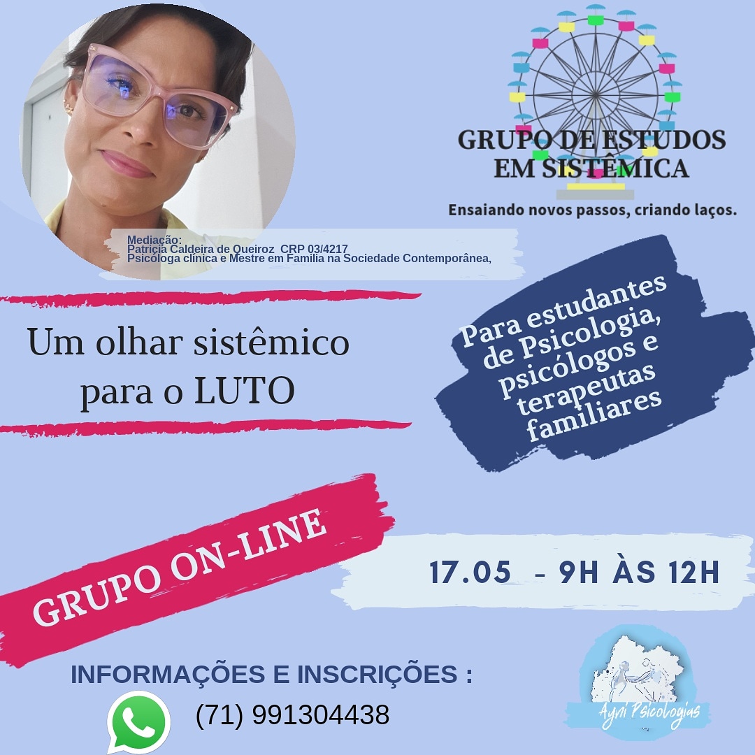 Grupo de Estudos Um olhar sistêmico para o Luto