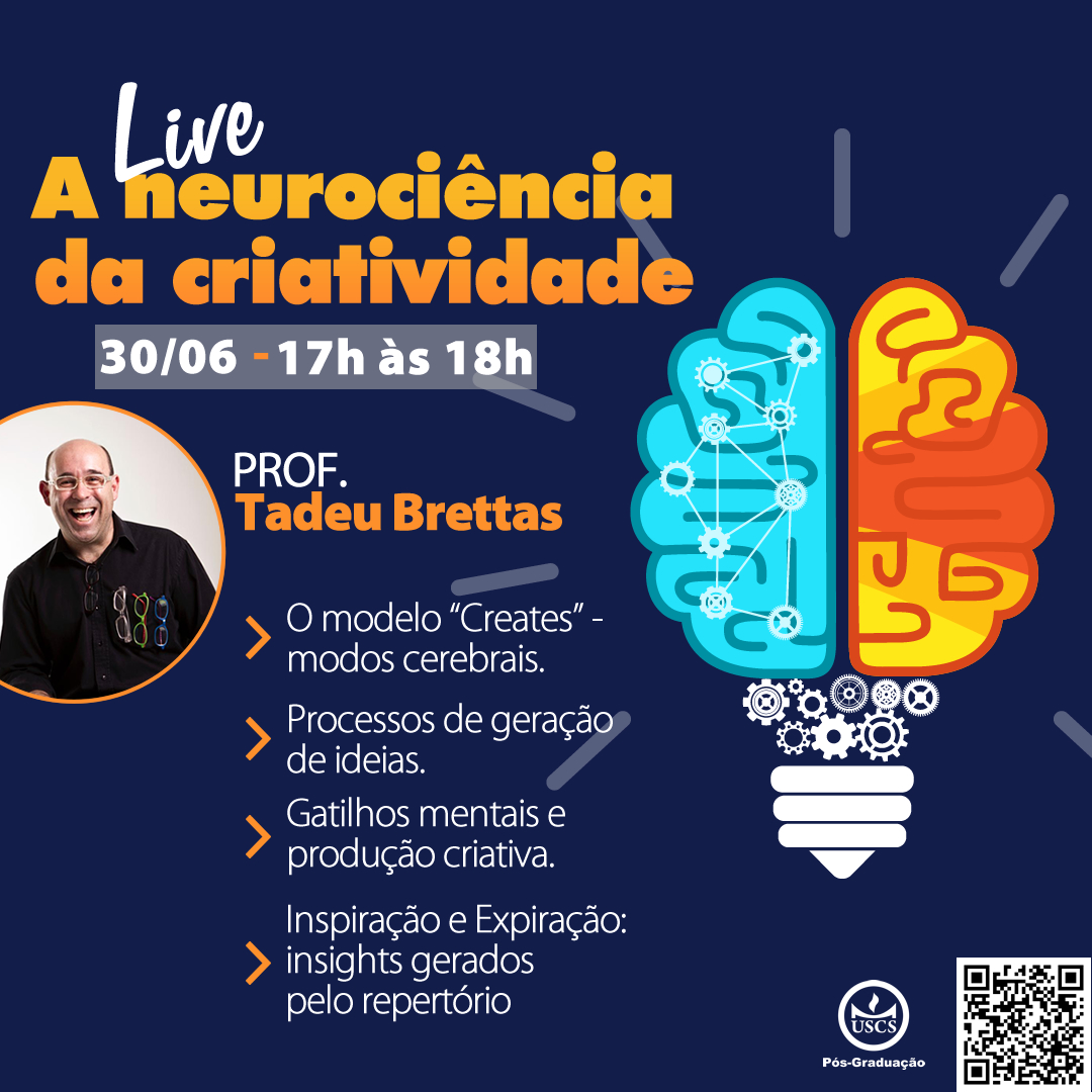 A neurociência da criatividade - Live