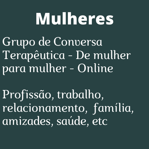 Mullheres - Grupo de Conversa terapêutica online
