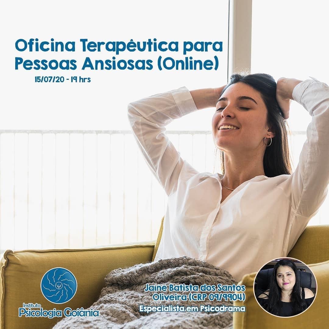 Como não “surtar” na quarentena? - Oficina terapêutica para pessoas ansiosas