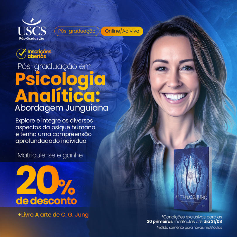 Especialização em Abordagem Junguiana com brindes!