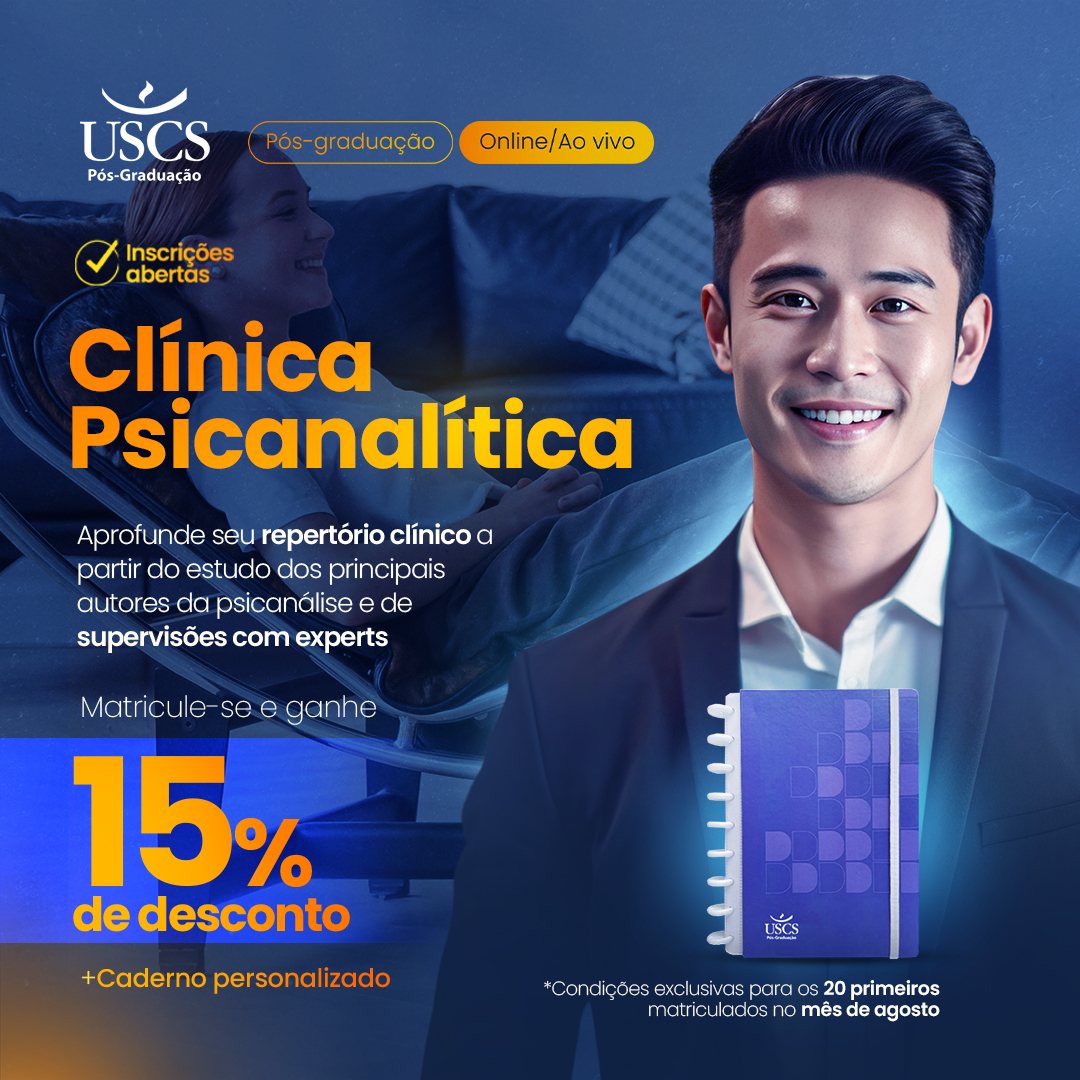 Clínica Psicanalítica - pós-graduação