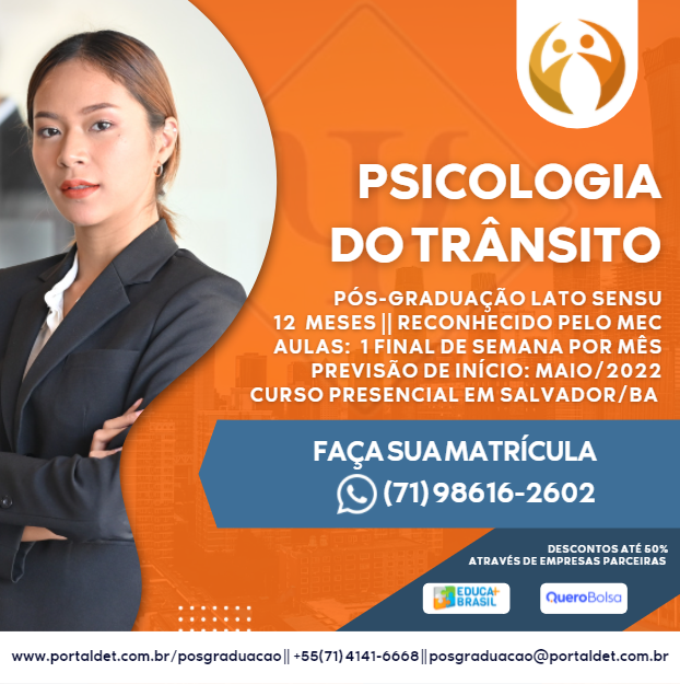 Pós-graduação em Psicologia do Trânsito