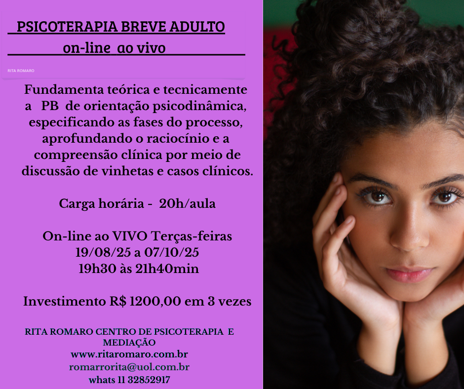 CURSO PSICOTERAPIA BREVE ADULTO