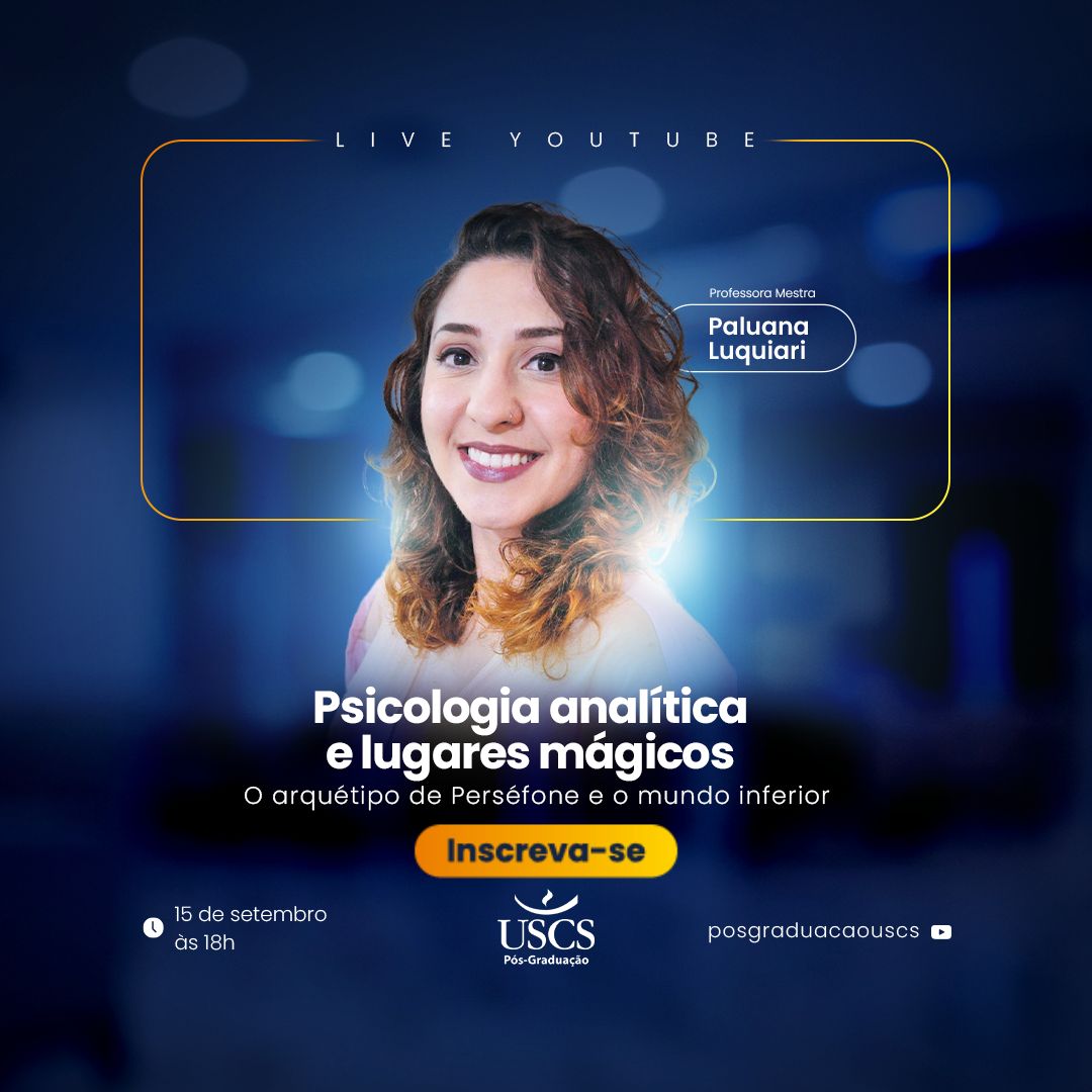 Live: Psicologia analítica e lugares mágicos: o arquétipo de Perséfone e o mundo inferior