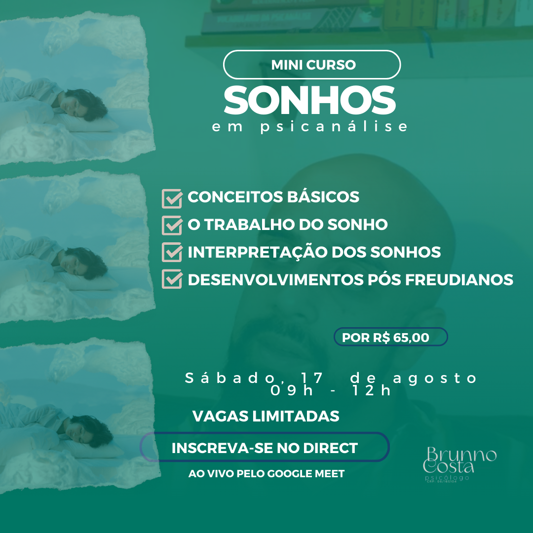 Mini Curso Sonhos Em Psicanálise