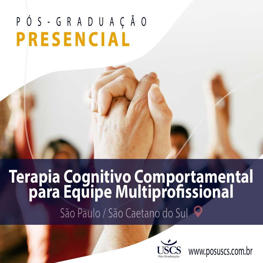 Pós-graduação em Terapia Cognitivo Comportamental Para Equipe Multiprofissional