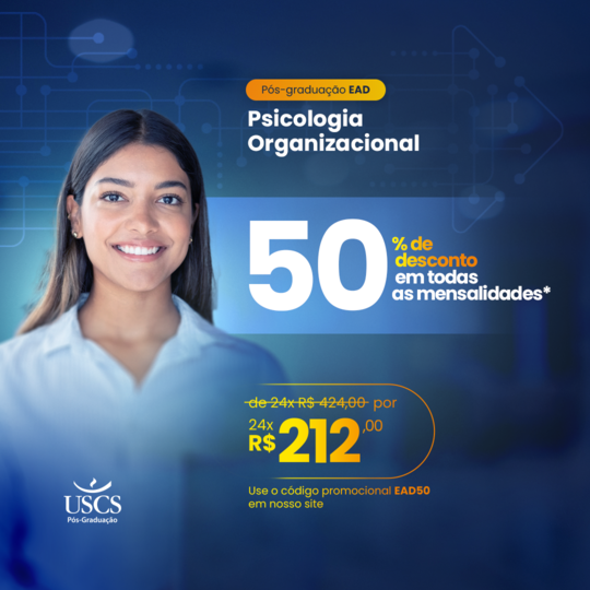 Pós-graduação em Psicologia Organizacional EAD