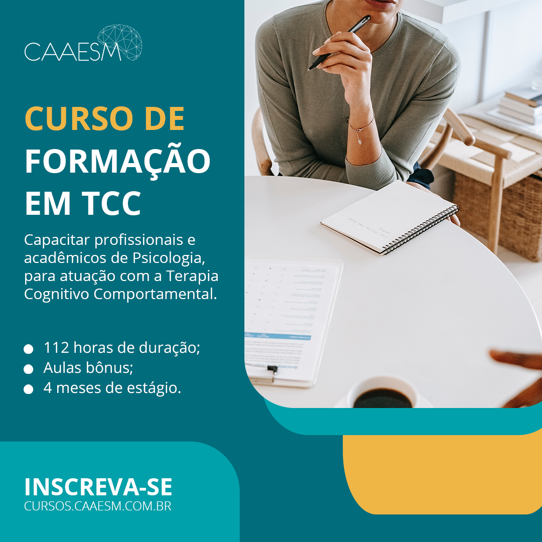 FORMAÇÃO EM TERAPIA COGNITIVO COMPORTAMENTAL