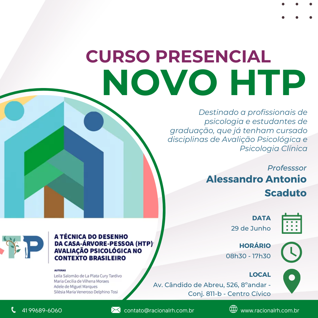 CURSO PRESENCIAL NOVO HTP
