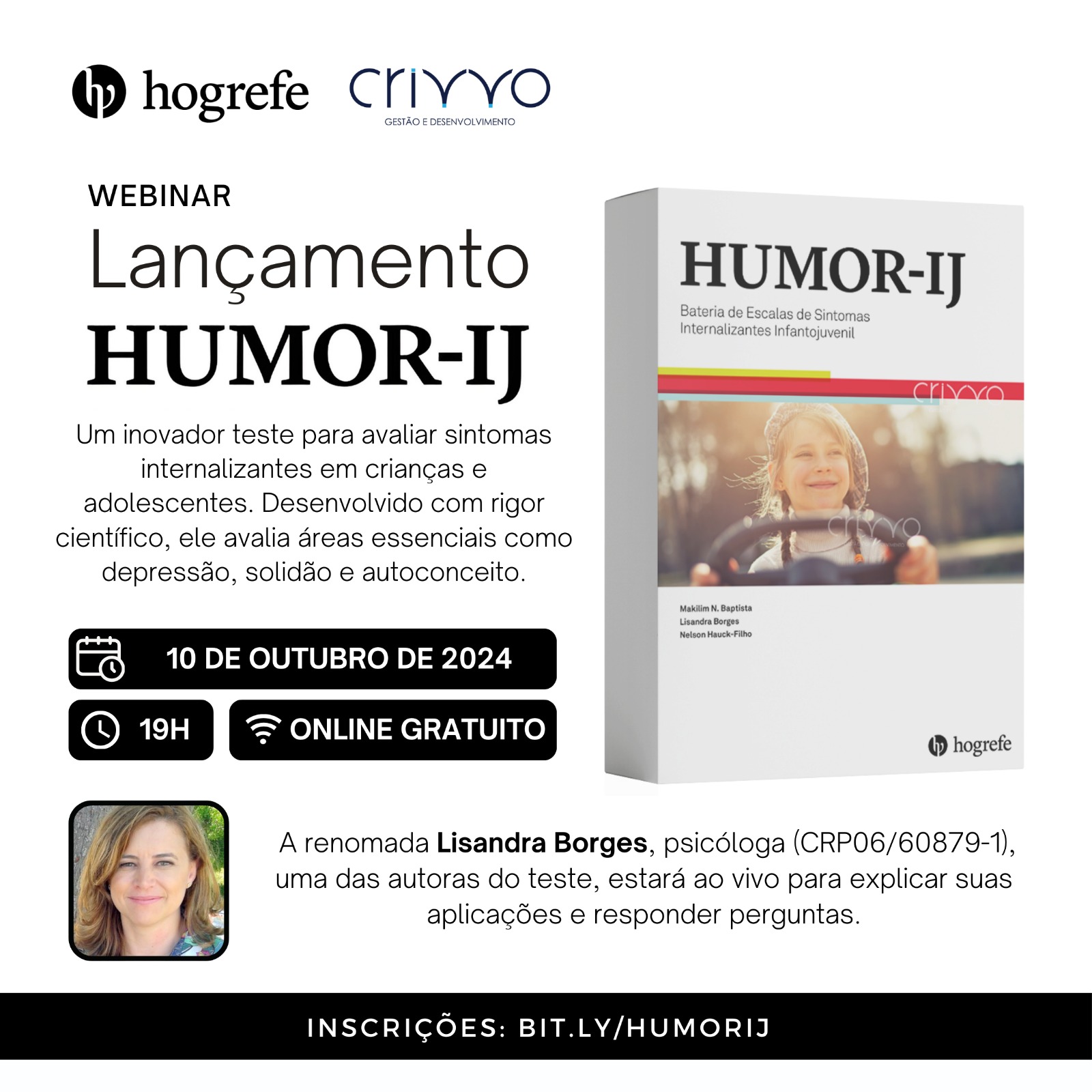 Lançamento do Teste HUMOR-IJ