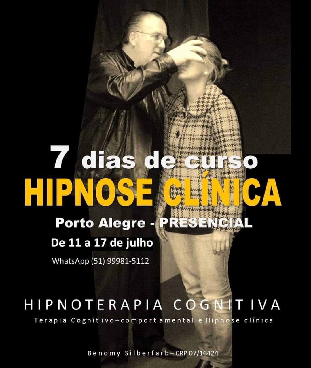 HIPNOSE CLINICA PROFISSIONALIZANTE