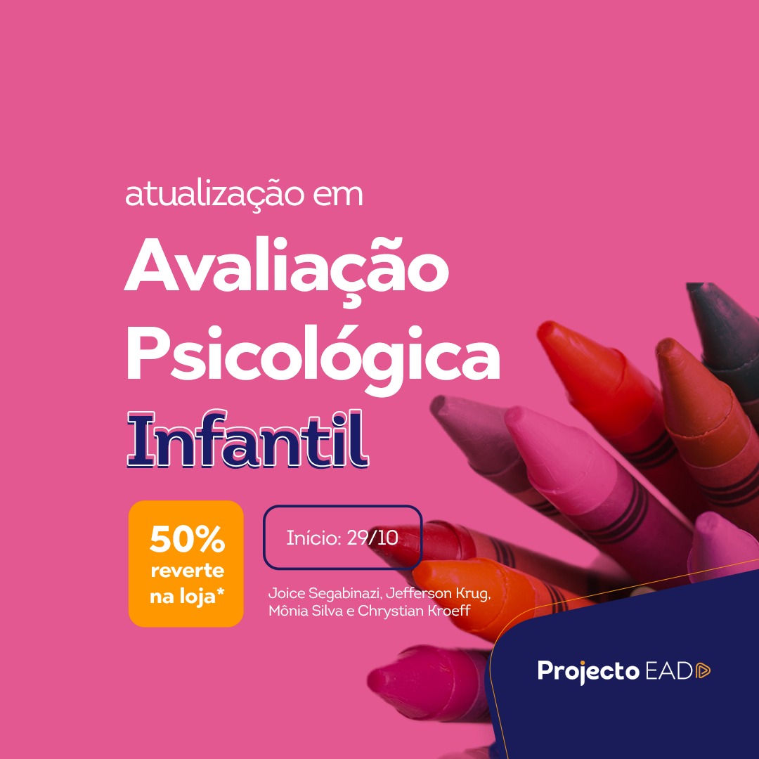 Curso EAD | Atualização em Avaliação Psicológica Infantil