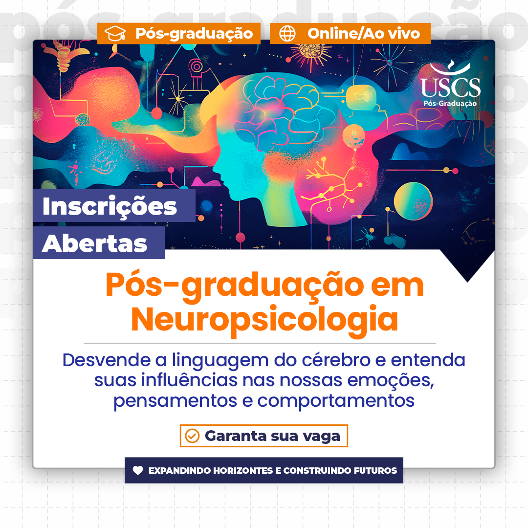 Pós em Neuropsicologia - Online ao vivo