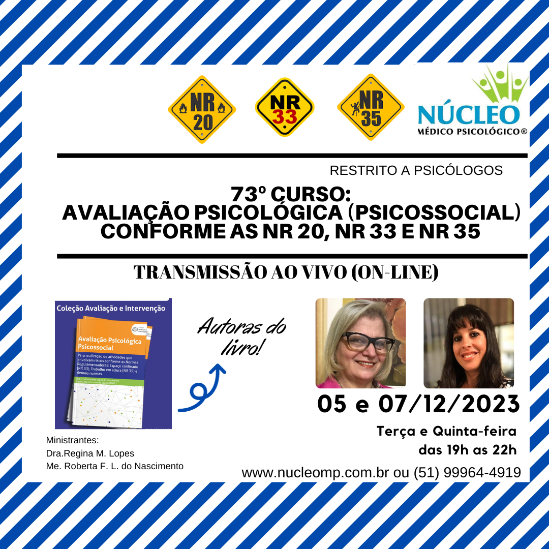 27º Curso: Teste Palográfico Avançado Interpretação - Transmissão ao vivo