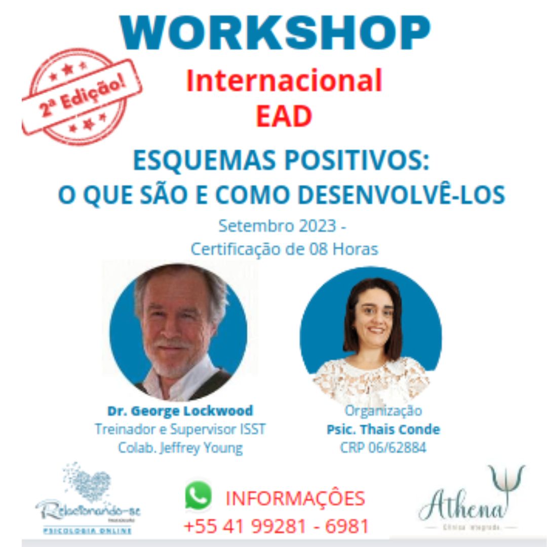 2 Ed Workshop Esquemas Positivos: O q são e como desenvolvê-los