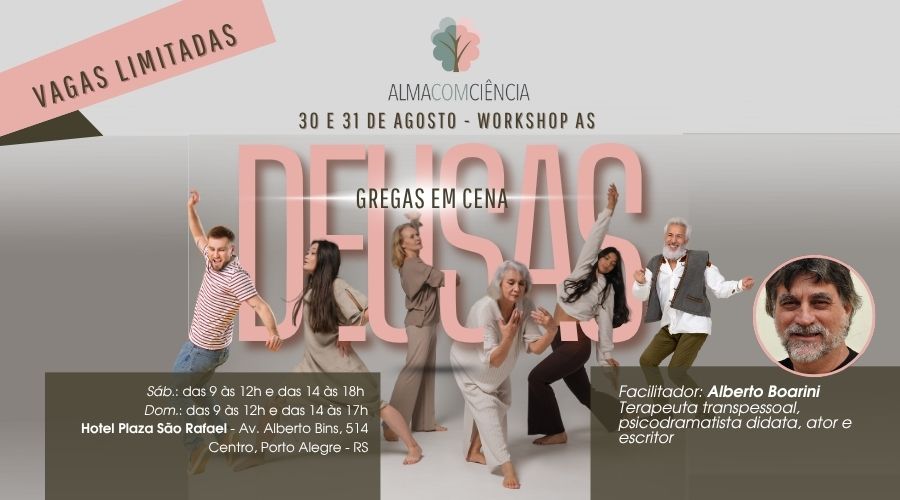 Workshop Deusas Gregas em Cena