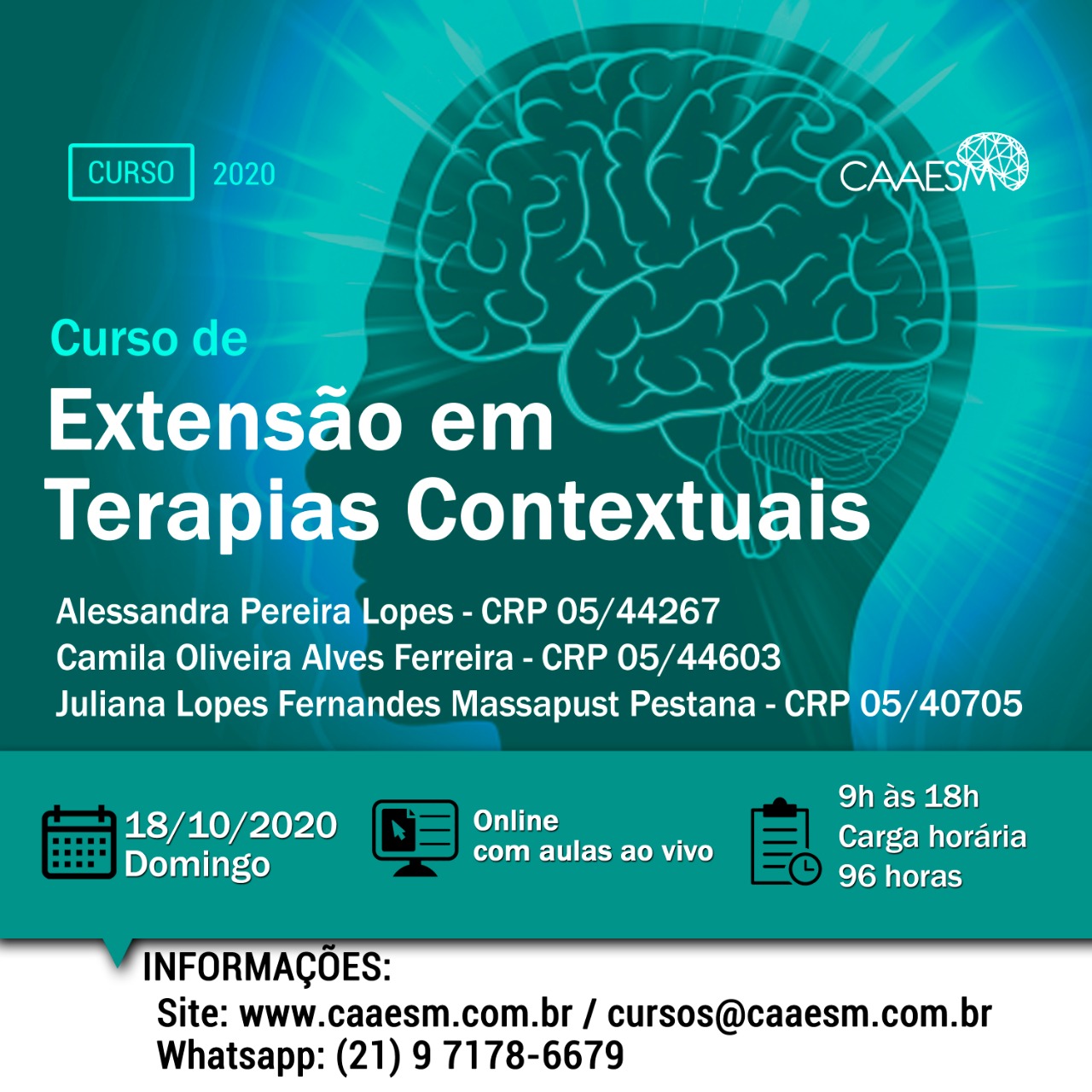 EXTENSÃO EM TERAPIAS CONTEXTUAIS