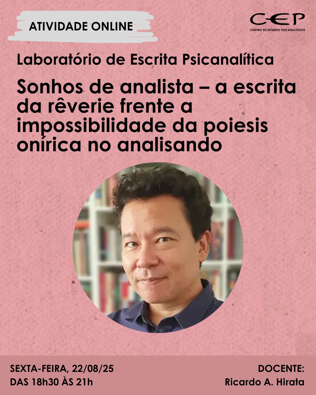 Laboratório de Escrita Psicanalítica | com Ricardo Hirata