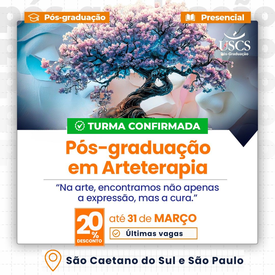 Turma confirmada de Arteterapia em São Paulo