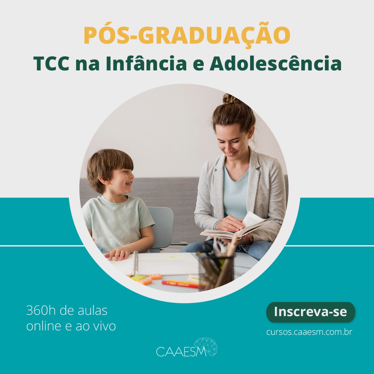 Especialização em TCC  na Infância e Adolescência