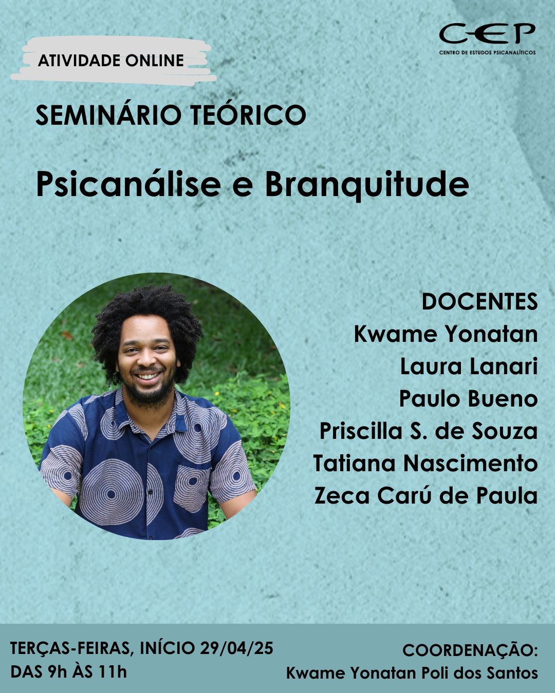 Seminário Teórico - Psicanálise e Branquitude