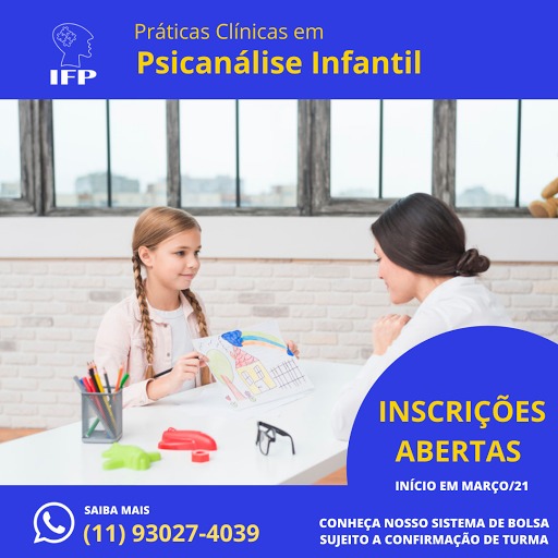 CURSO: O MANEJO DA CLINICA PSICANALÍTICA INFANTIL