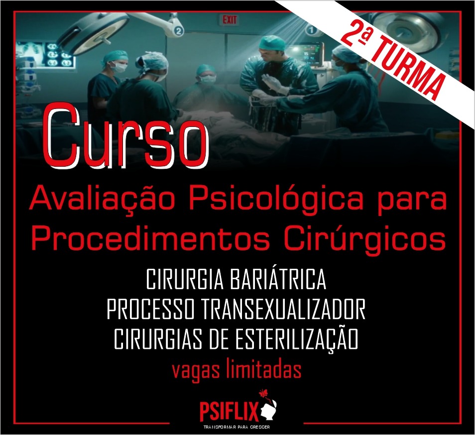 Curso de Avaliação Psicológica para Procedimentos Cirúrgicos
