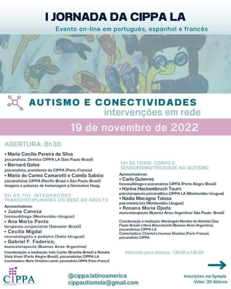Jornada da CIPPA Latina América “ Autismo e conectividades”