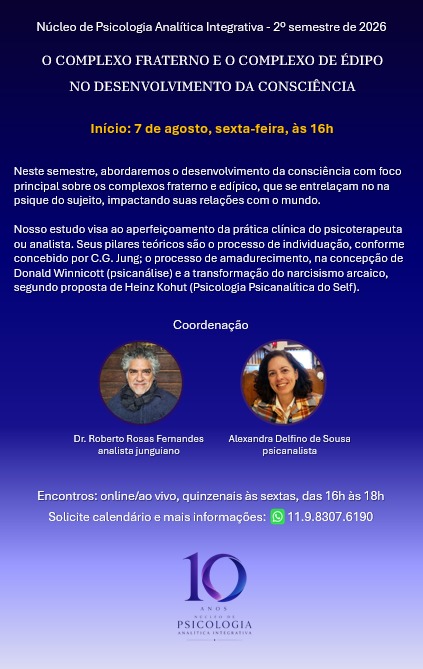 O COMPLEXO FRATERNO E O COMPLEXO DE &Eacute;DIPO NO  DESENVOLVIMENTO DA CONSCI&Ecirc;NCIA.