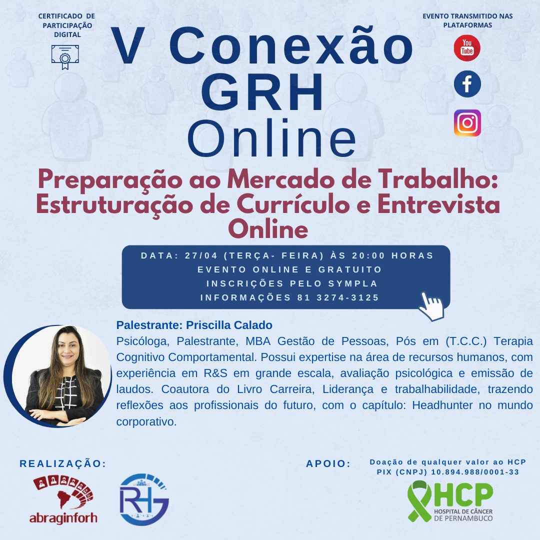 V Conexão GRH Online