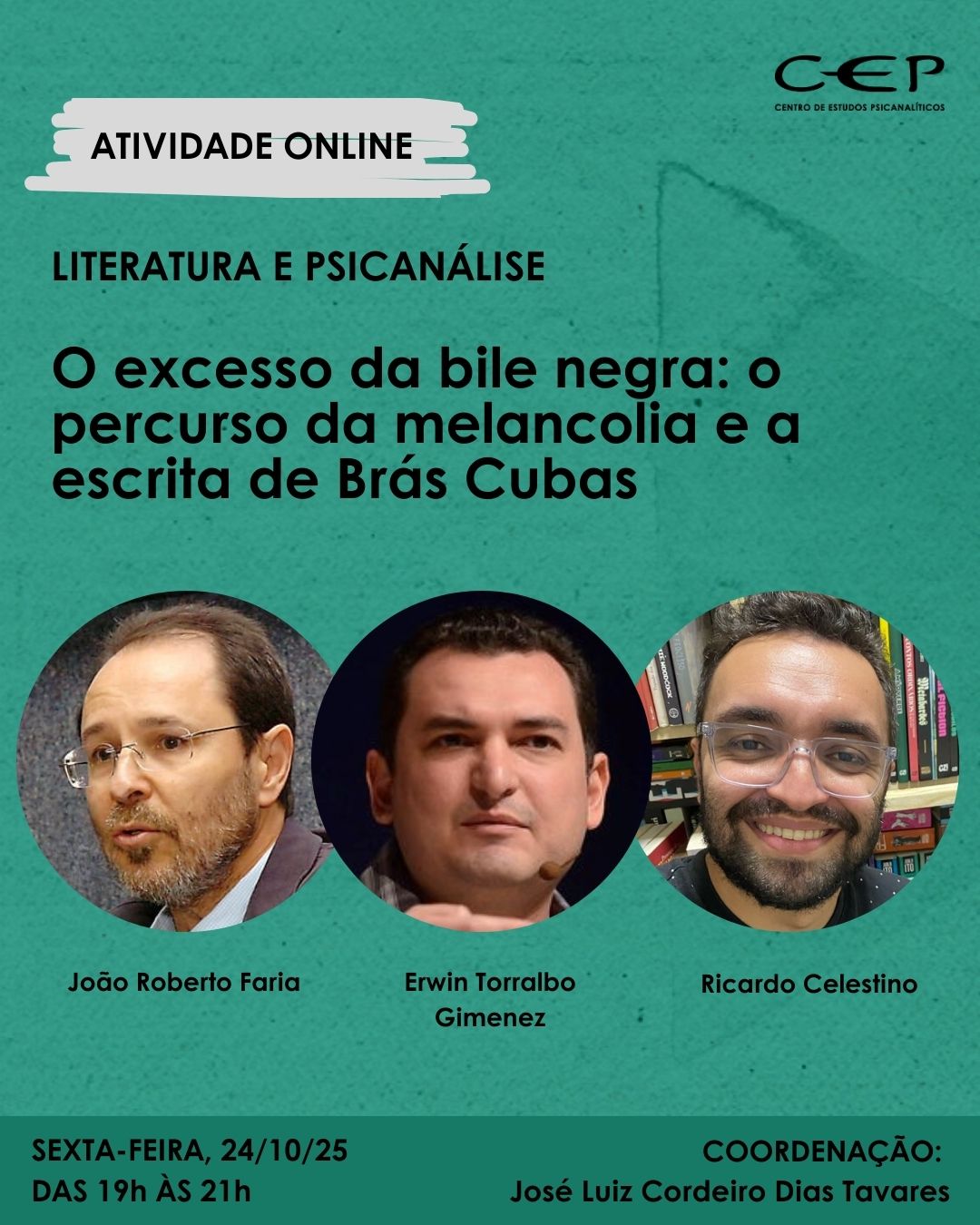 Literatura e Psicanálise | O excesso da bile negra: o percurso da melancolia e a escrita de Brás Cubas