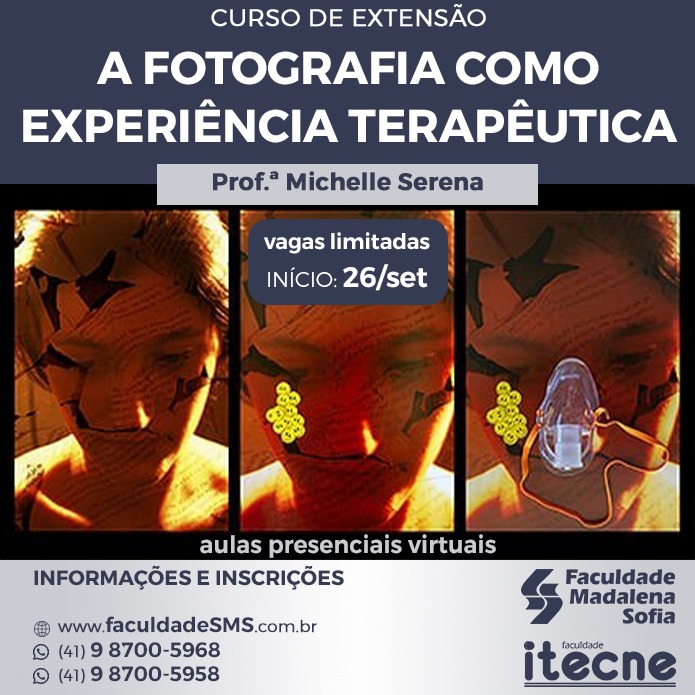Curso de Extensão virtual :A Fotografia como Experiência Terapêutica