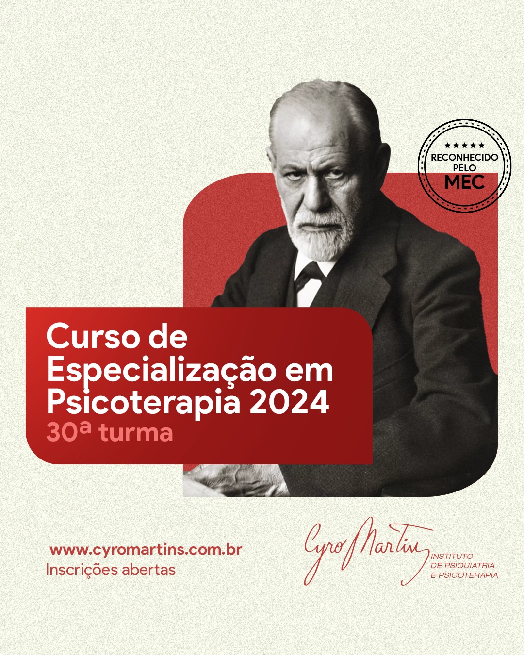 Curso de Especialização em Psicoterapia de Orientação Psicanalítica