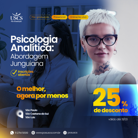 Especialização em Psicologia Analítica: Abordagem Junguiana