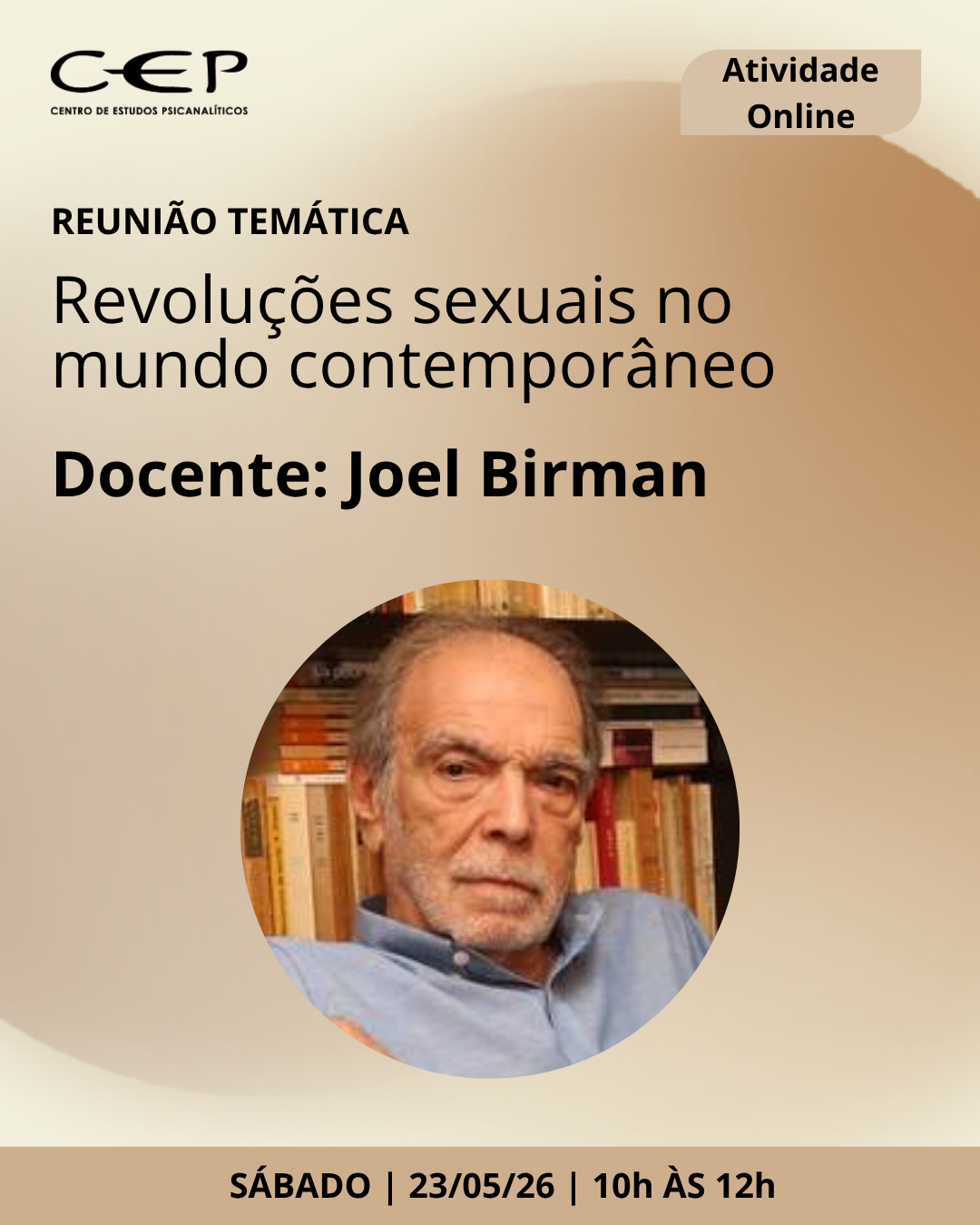 Reuni&atilde;o Tem&aacute;tica com Joel Birman