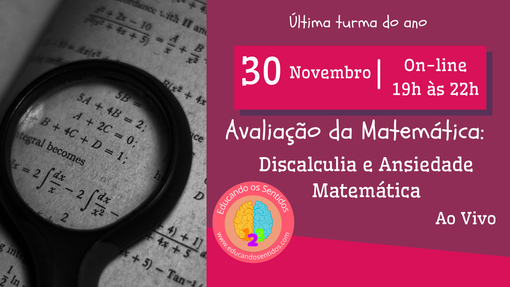 Curso online: Jogos matemáticos para se trabalhar com a intervenção para a  discalculia e a ansiedade - FENEP