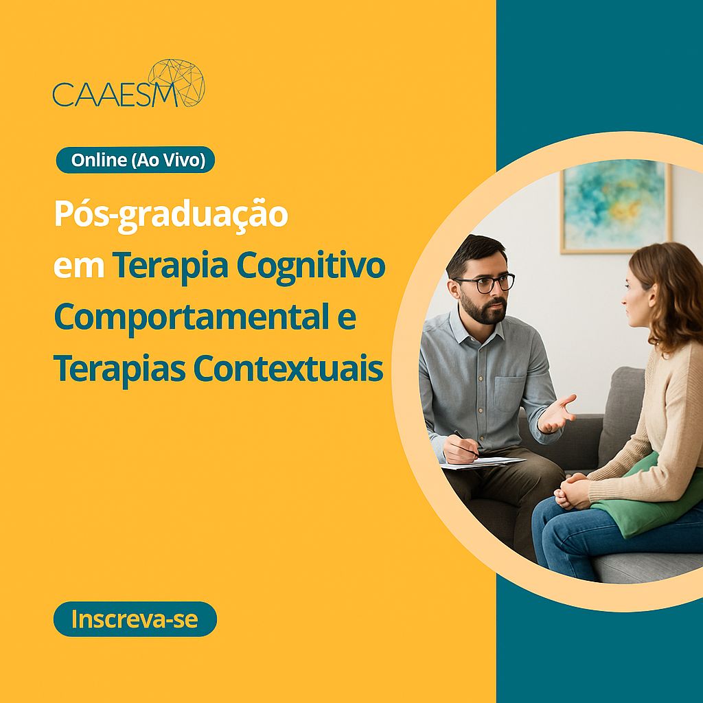 Especializa&ccedil;&atilde;o em TCC e Terapias Contextuais na pr&aacute;tica Cl&iacute;nica