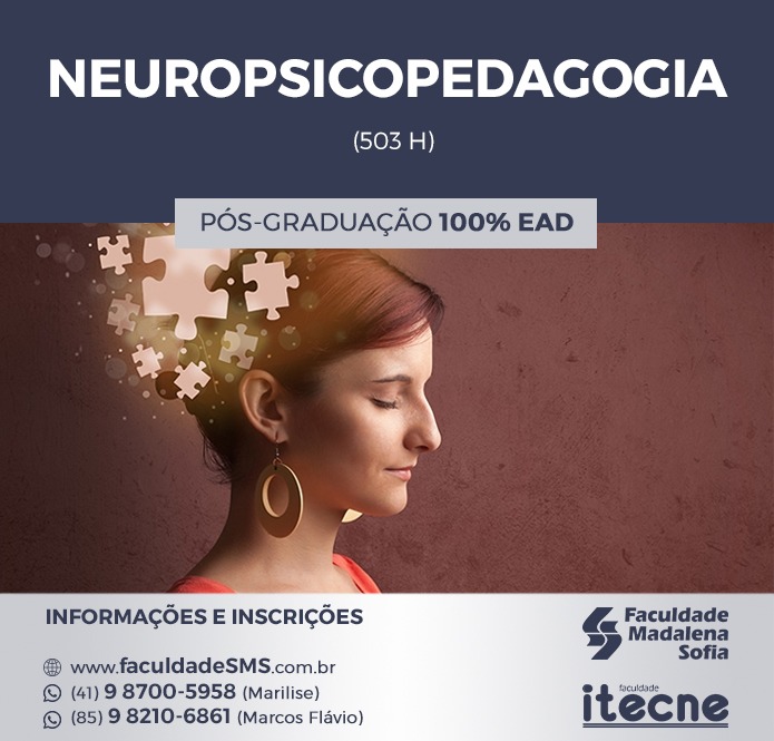 Neuropsicopedagogia -Curso 100%EaD