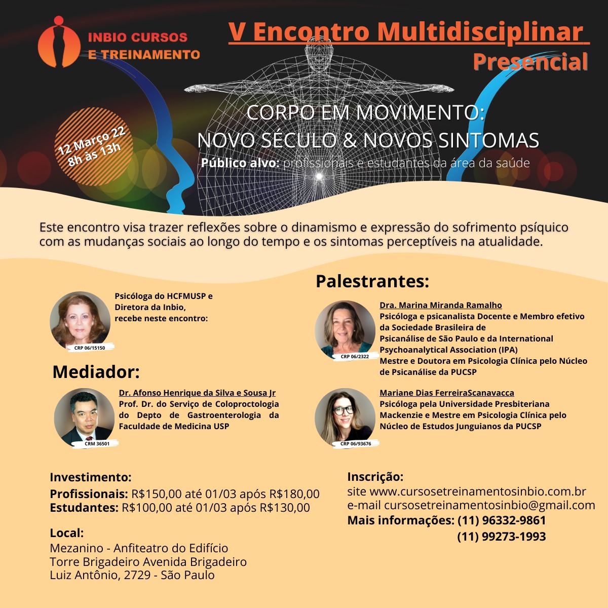 CORPO EM MOVIMENTO - NOVO SÉCULO E NOVOS SINTOMAS