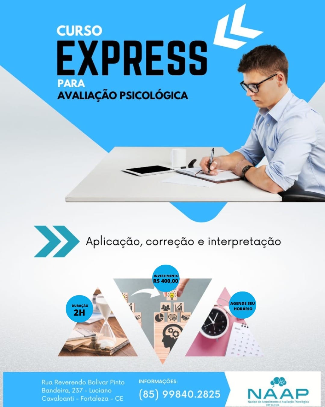 Curso  Express para Avaliação Psicológica