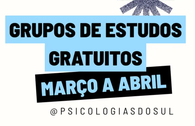 GRUPOS DE ESTUDOS GRATUITOS PR&Eacute;-COPSIB 2026 - @PSICOLOGIASDOSUL
