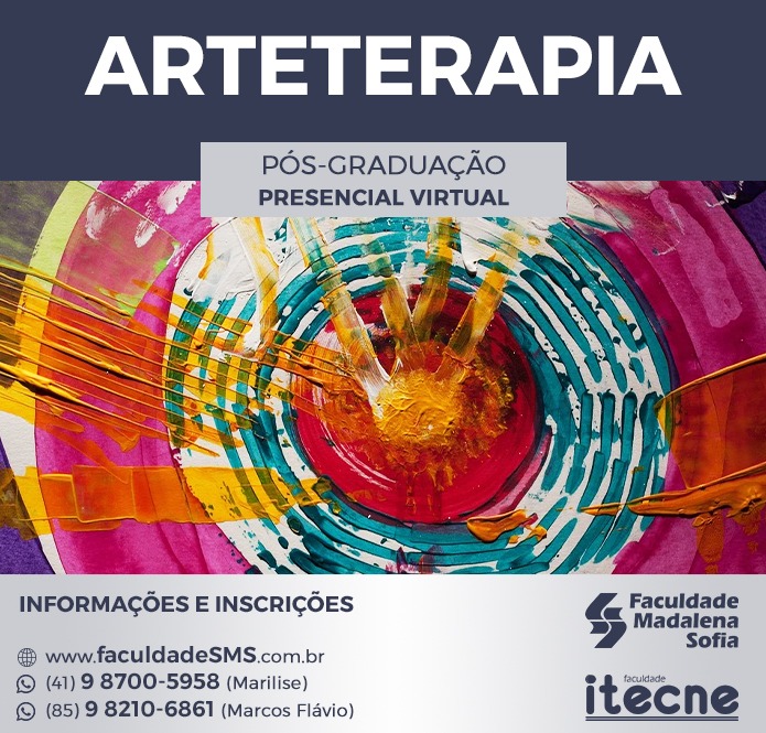 Pós em Arteterapia -Entre em contato pelo telefone da imagem