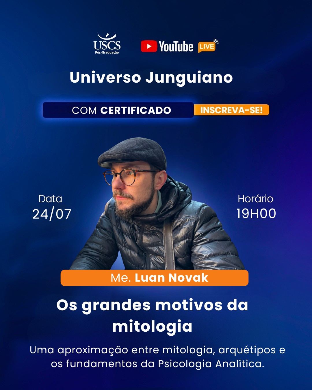Live | Os grandes motivos da mitologia
