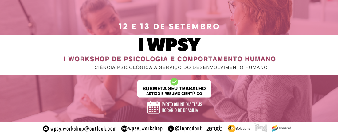 I Workshop de Psicologia e Comportamento Humano (WPSY)