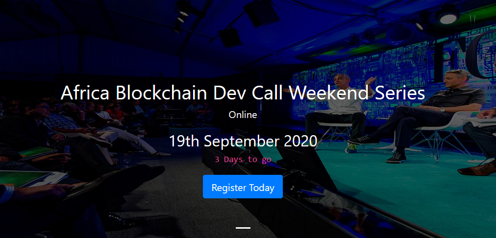 Africa Blockchain Dev Call Weekend Series